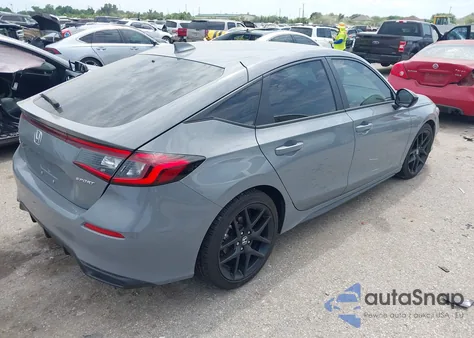 2025 Honda Civic Sport из США, поврежденный, VIN 19XFL2H80SE015342